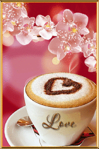 Beautiful Good Morning Gif with Awesome Coffee Cup