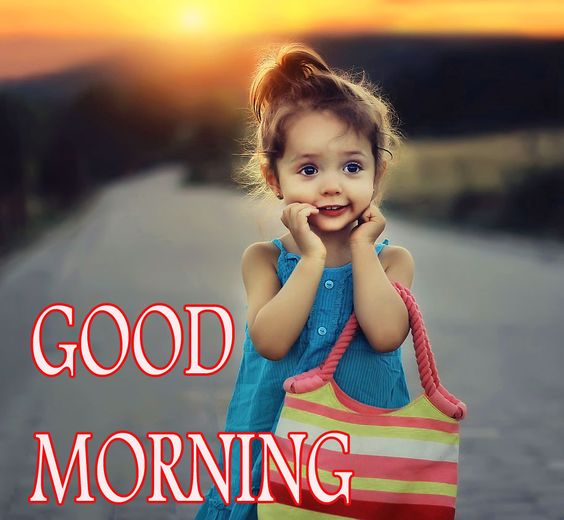 800 Cute Baby Girls Good Morning Images In Hindi