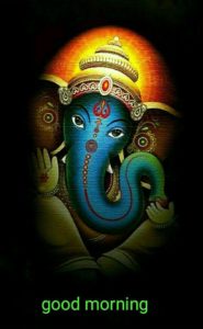 Good Morning Ganesha Image