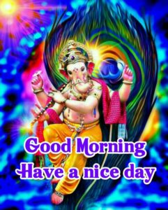 Good Morning Lord Ganesha Hindu God Images
