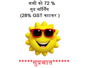 Good Morning Status Image in Hindi