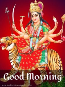 Good Morning Durga Ji Whatsapp DP Image Status for Happy Morning Durga Wishes