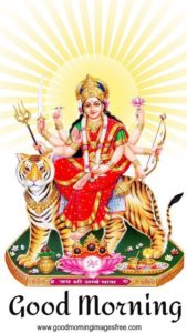 Good Morning Durga Maa Wallpaper Durga Ji Photo DP for Whatsapp
