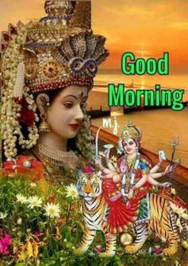 Good Morning Sherawali Maa Navratri Picture Wallpaper Whatsapp Status for Navratri