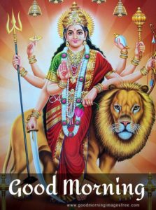 Good Morning Suprabhat Durga Devi Image Photo Wallpaper Whatsapp DP Pics