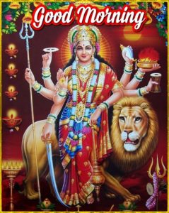 Maa Durga Good Morning Status Navratri Whatsapp Wishes Pictures DP Wallpaper Download