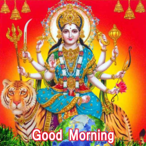 Maa Durga Navratri Good Morning Wishes Image Picture