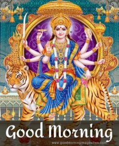 Navratri Good Morning Goddess Durga Maa HD Status Photo Image Whatsapp Picture for DP