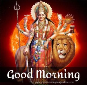 Whatsapp DP Good Morning Durga Wishes Status Facebook Story Durga Maa Photo